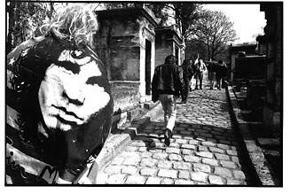 PERE LACHAISE, JIM"S GRAVE